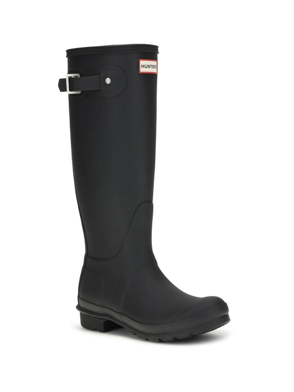 Hunter Black High Boots