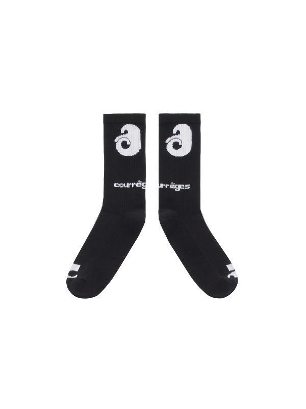 Jacquard Logo Shell Sporty Socks