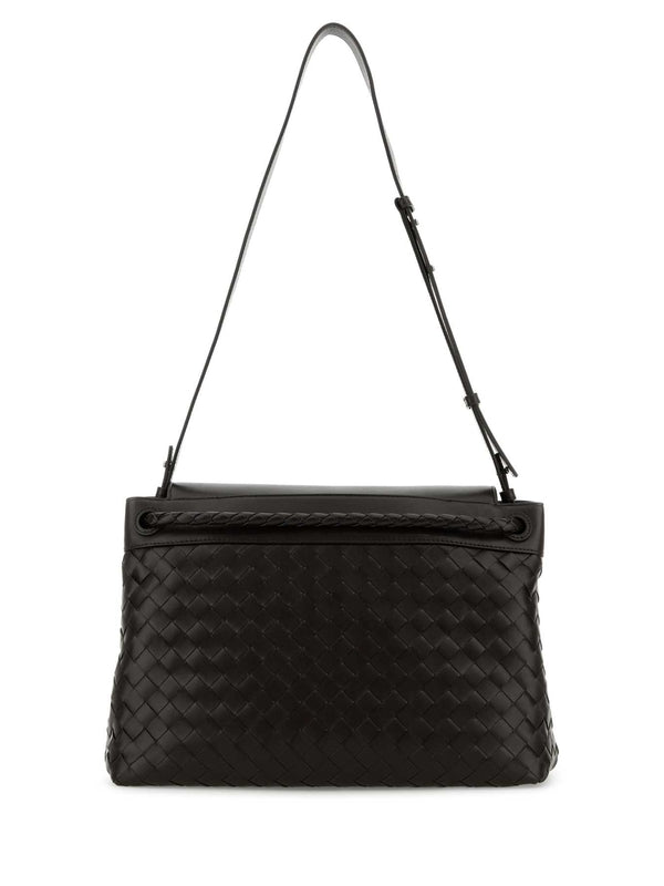 Andiamo Intrecciato Leather Crossbody
  Bag