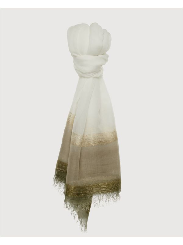 Lurex Fringe Modal Scarf