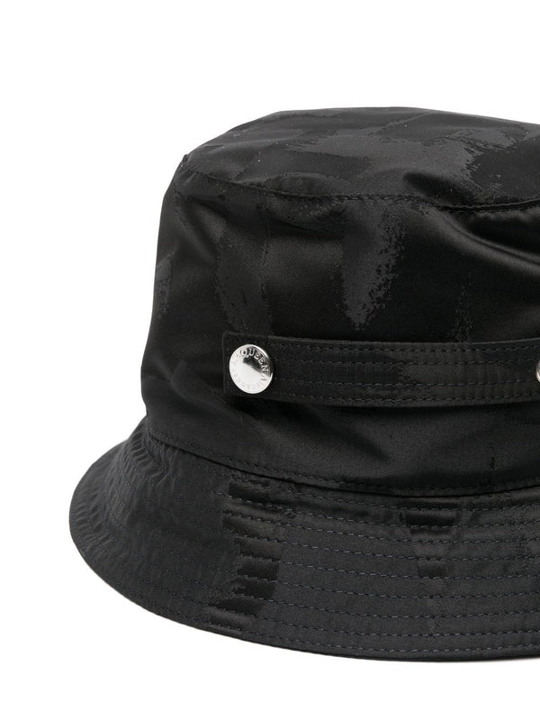 Alexander Mcqueen Black Bucket Hats
