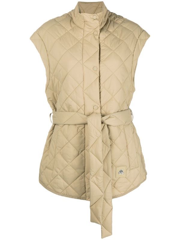 St Clair Belted Quilting Vest