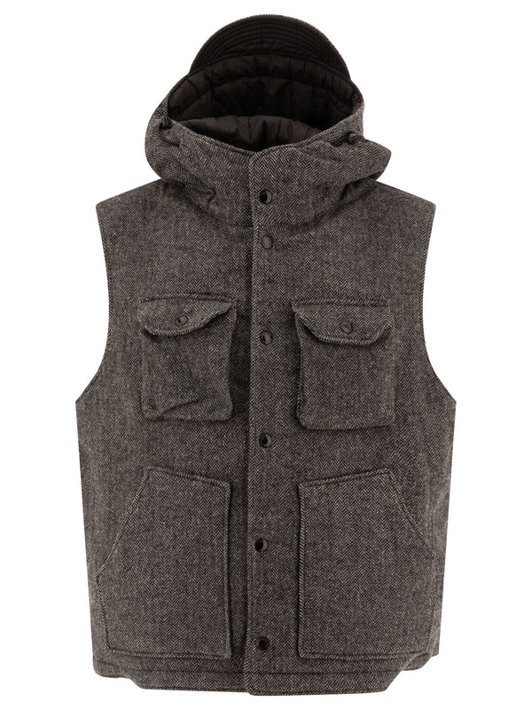 Field Pocket Cotton Nylon Vest