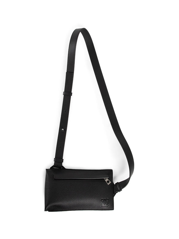 Anagram Vertical T Pocket Crossbody Bag