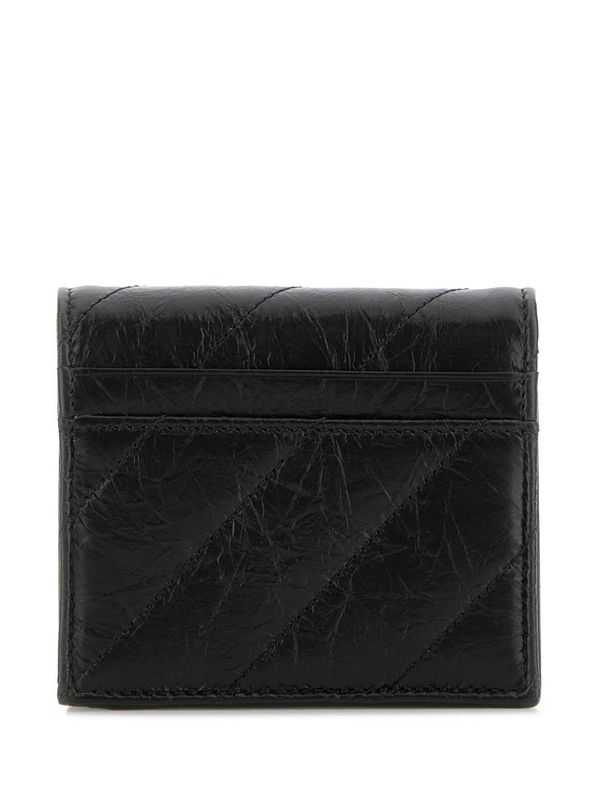 Crush Crinkle Leather Wallet