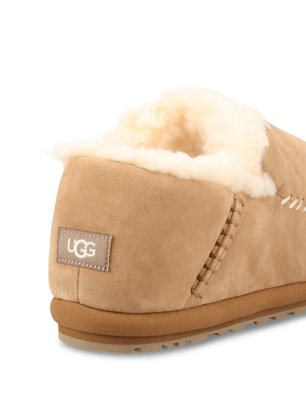 Anders Suede Shearling Sandals