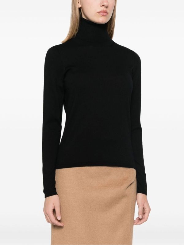 Adda High Neck Cashmere Knit