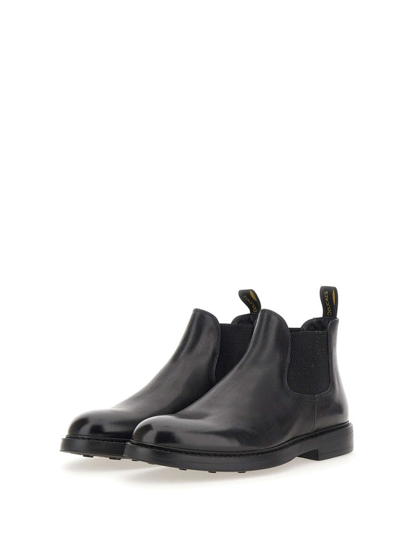 Doucal'S Black Chelsea Boots