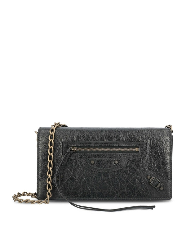 Balenciaga City Woc Black Crossbody & Shoulder Bags