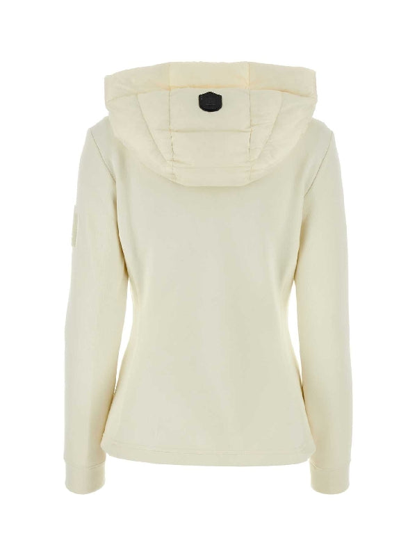 SWEATSHIRTS DELLAZ CREAM White Down