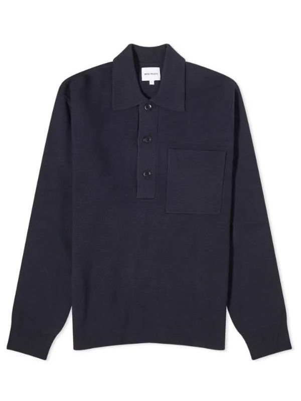 Kian Wool Cotton Polo Knit