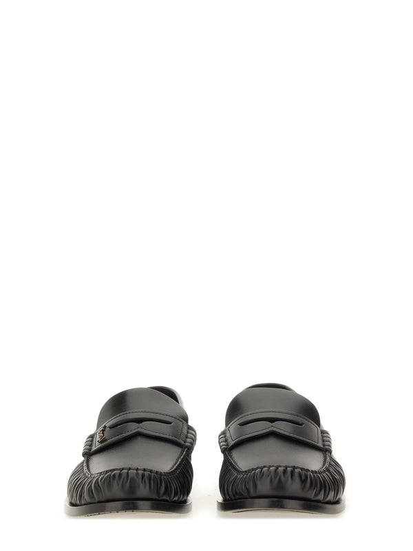 Saint Laurent Black Loafers