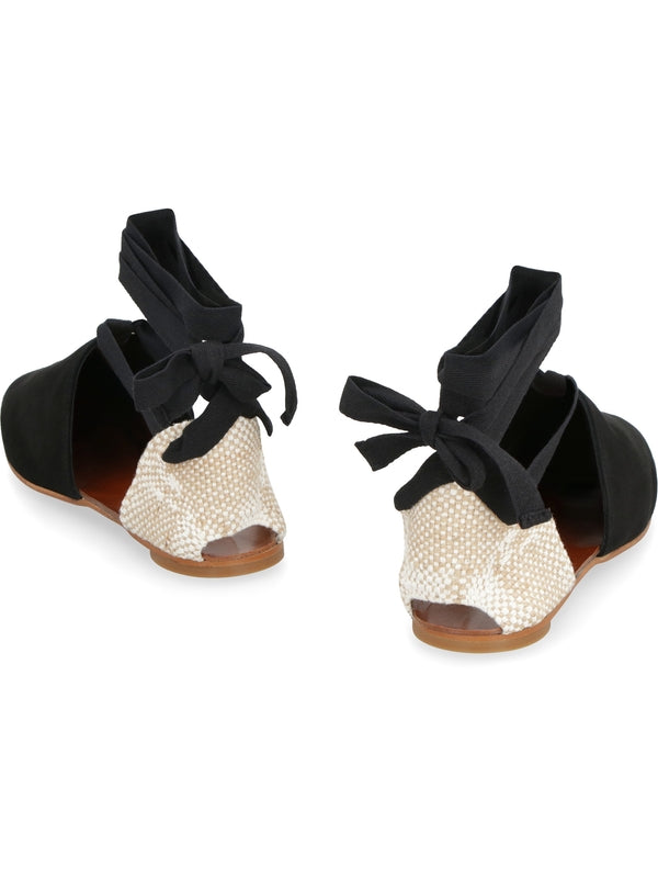 Castañer Black Flat Shoes