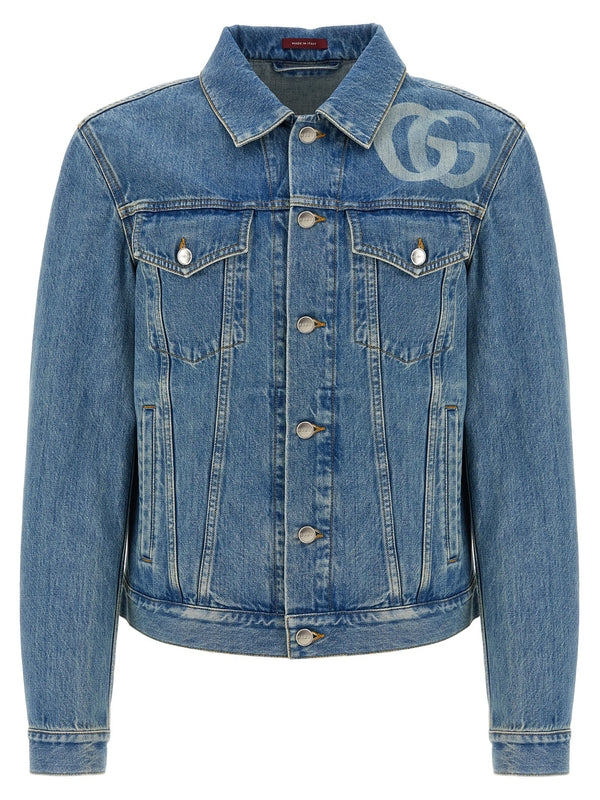 Gucci Blue Trucker Jacket