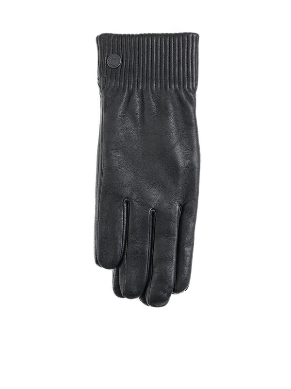 Logo Button Lambskin Leather
  Gloves