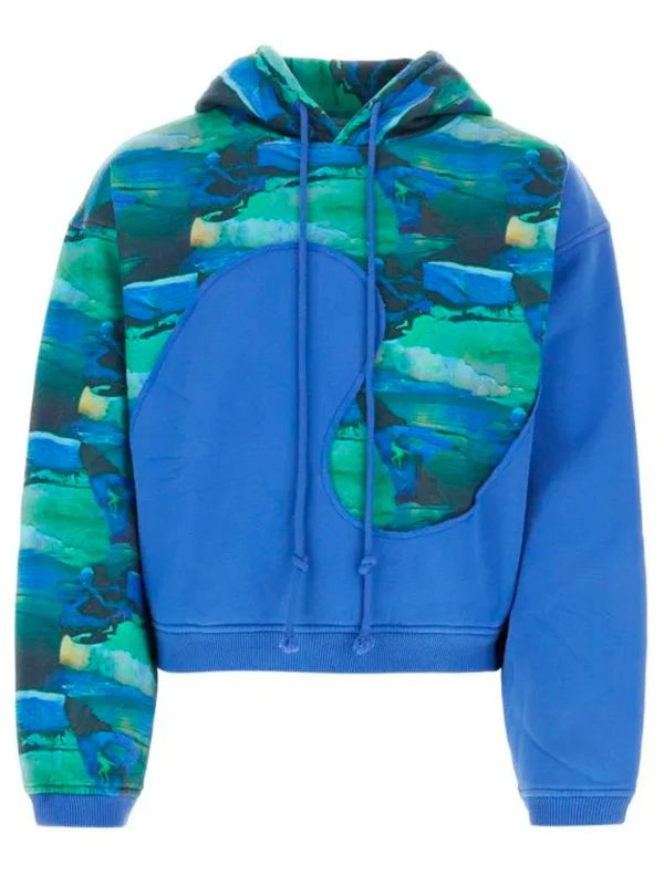 Swirl Fleece Hoodie