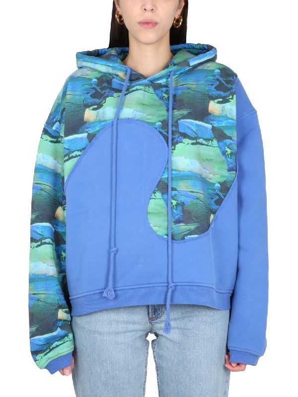 Swirl Fleece Hoodie