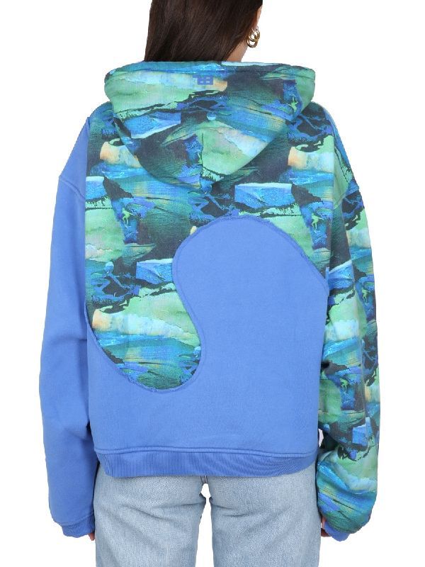 Swirl Fleece Hoodie