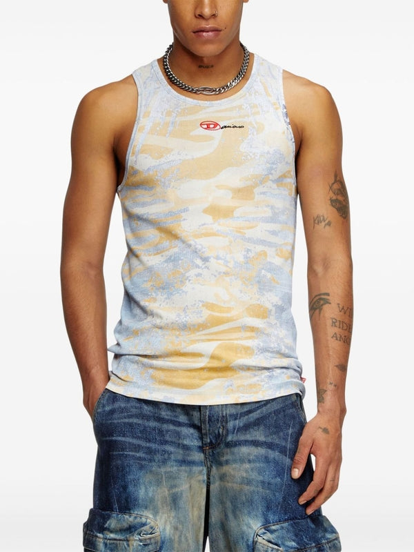 Graphic Printing Tank Top