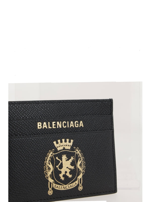 Balenciaga Black Card Holders