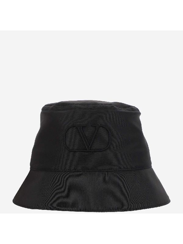 Signature Logo Silk Bucket Hat