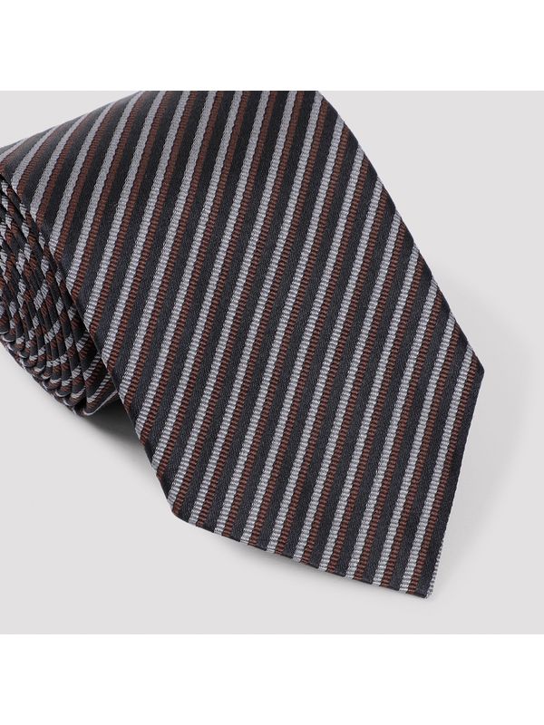 Striped Silk Necktie