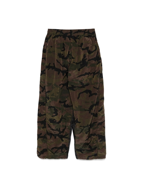 Puma Green Casual Pants