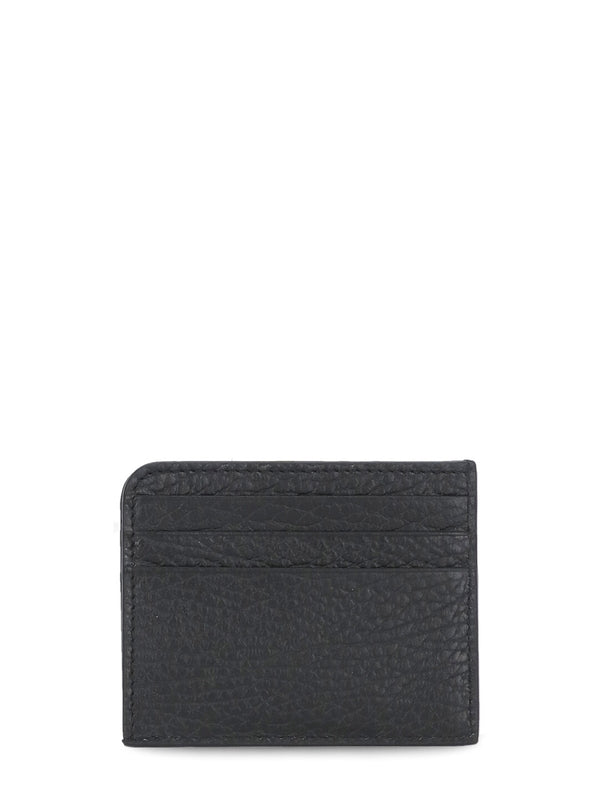 Stitch Leather Card Wallet