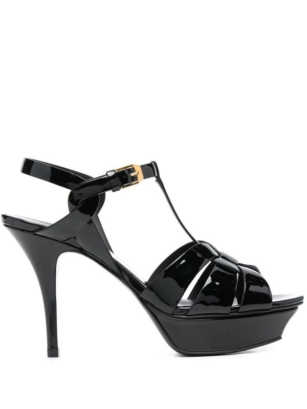 Tribute Leather Sandal Heel