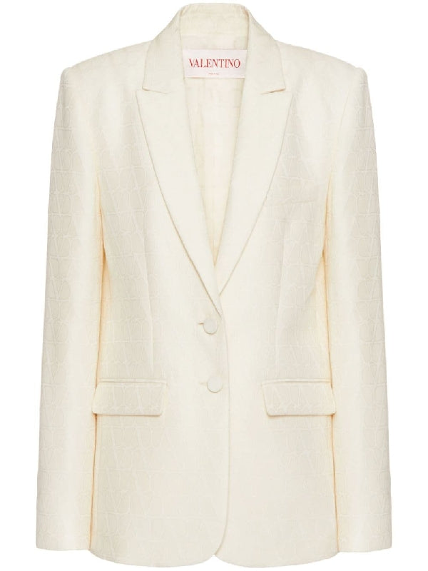 Wool Silk
  Single Jacket