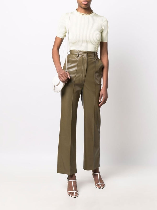 High-Waist Flare Pants