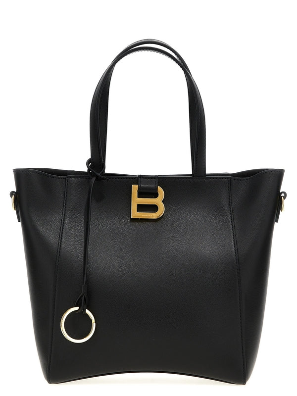 Balenciaga Hourglass Small Black Tote Bags
