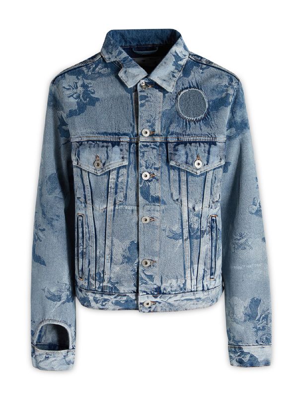 Meteor Cutout Angel Denim Jacket