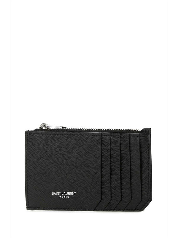 Saint Laurent Black Card Holders
