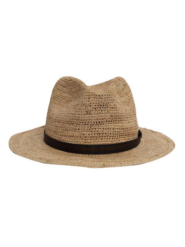 Argentina Straw Fedora Hat