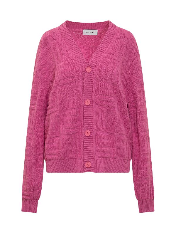 Monogram Knit Cardigan