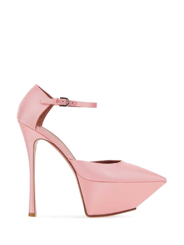 Angelica Satin Pump Sandal Heelss