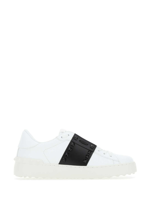 Valentino White Low Top Sneakers