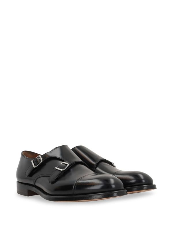 Doucal'S Black Monkstraps