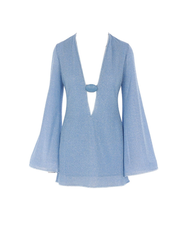 Oseree Skyblue Mini Dress