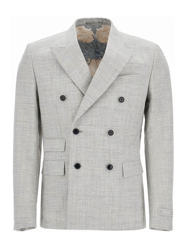 Wool Blend Double Tailored Jacket