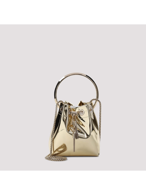 Bonbon Metallic Bucket Bag