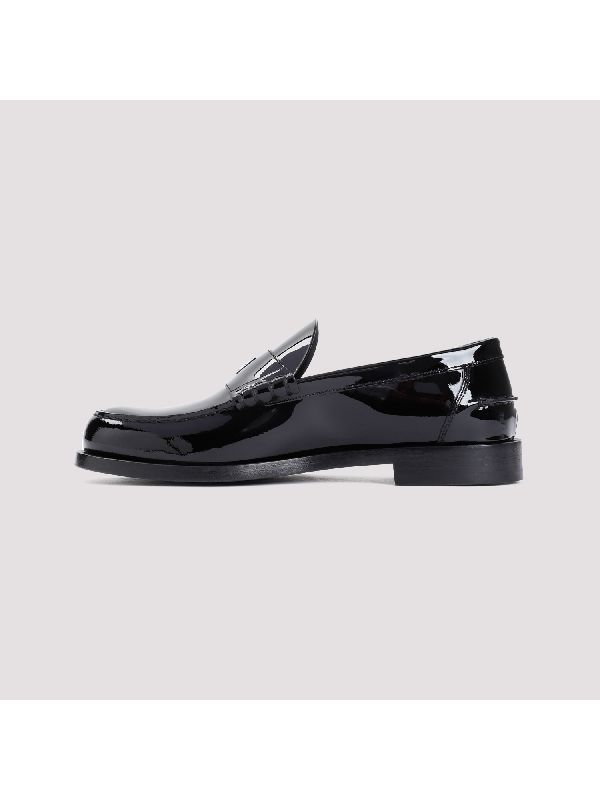 4g Logo Patent Leather Loafer