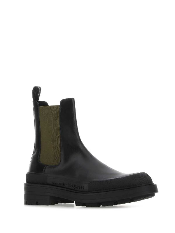 Tread Slick Leather Chelsea Boots