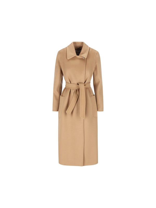 Artur Belt Cashmere Coat