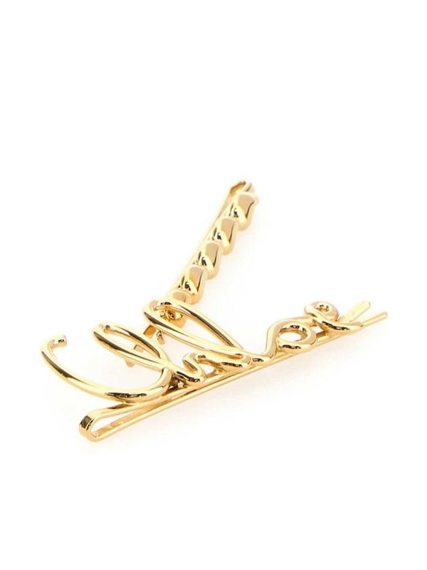 Iconic Logo Lettering Hairpin