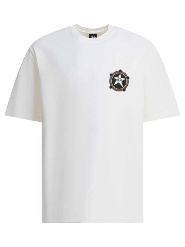Stussy White Half Sleeve