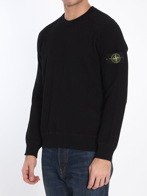 Wappen Patch Cotton Sweatshirt