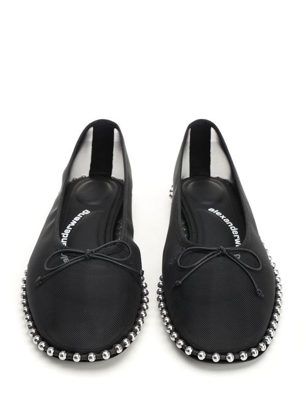 Lina Mesh Ballet Flat Shoes