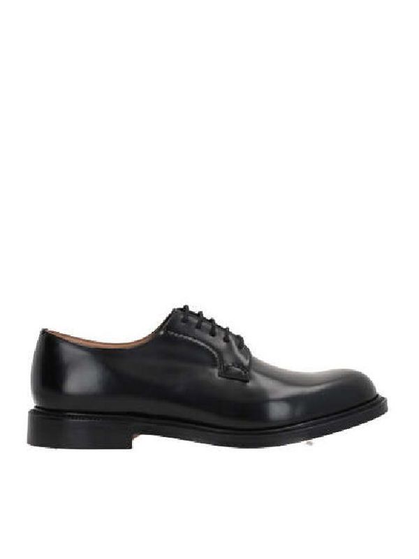 Leather Lace-Up Shoes